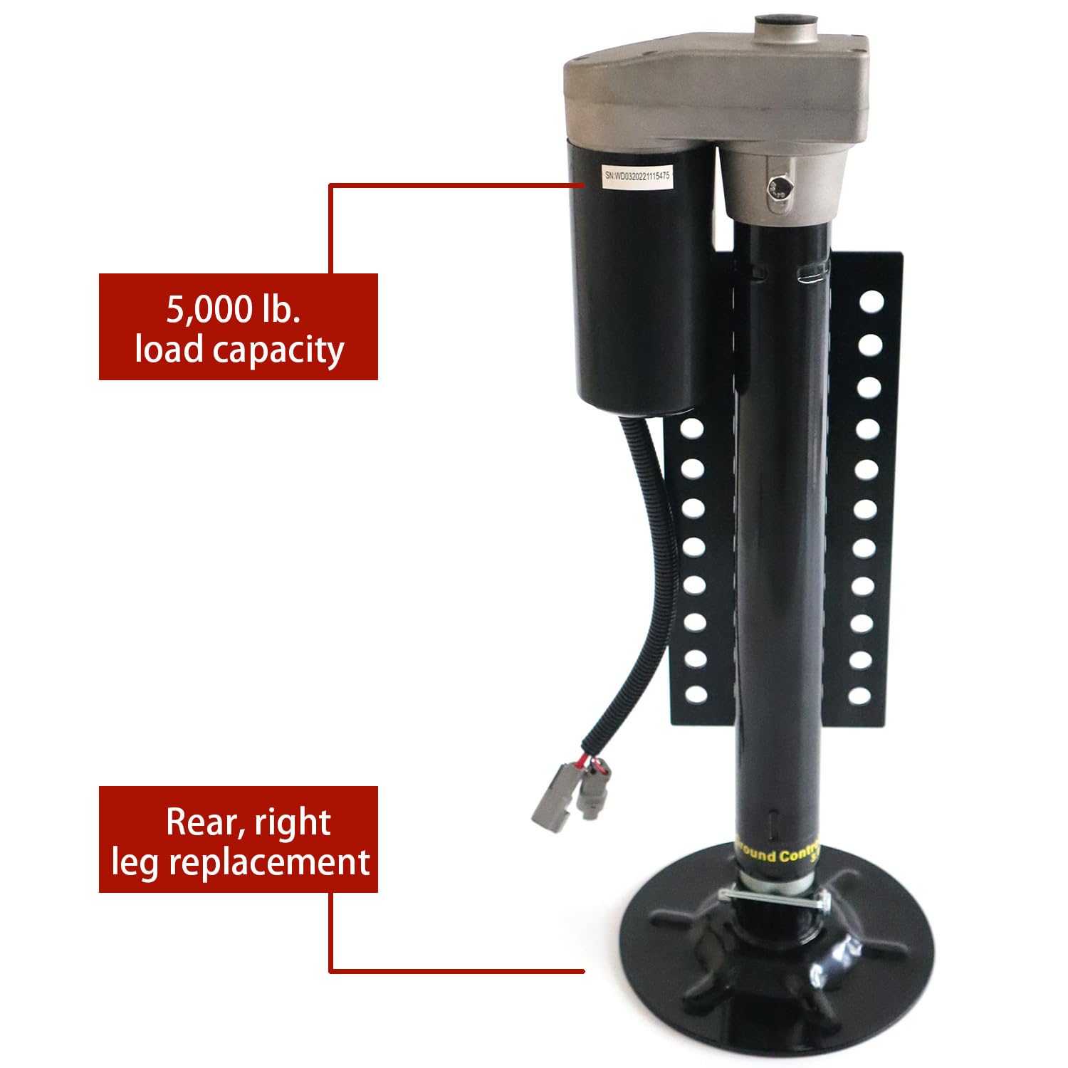 5cザーディ Amazon.com: 5th Wheel RV Jack Right Leg, Ground Control 3.0